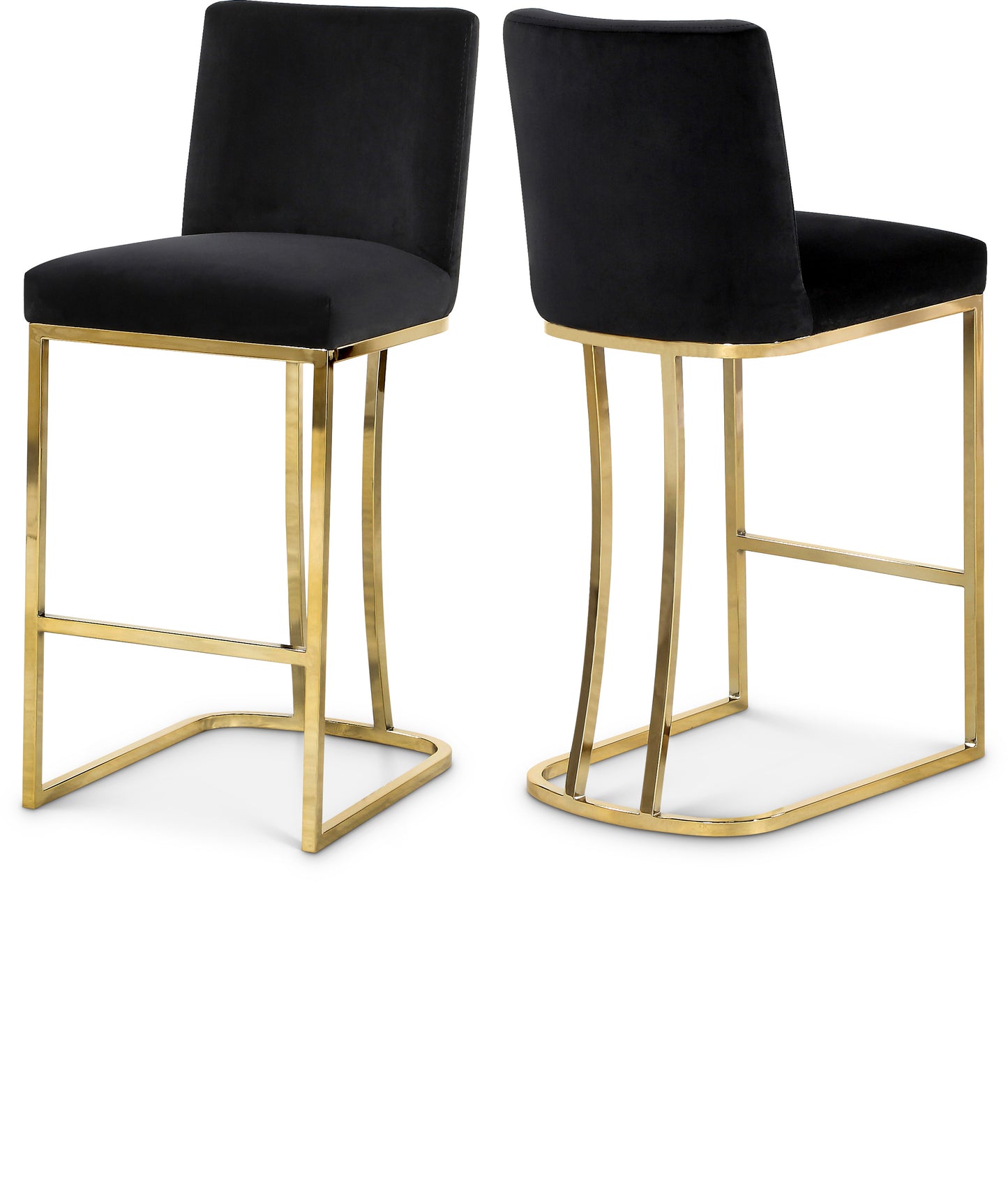 Heidi Velvet Counter Stool SKU: 777Pink-C
