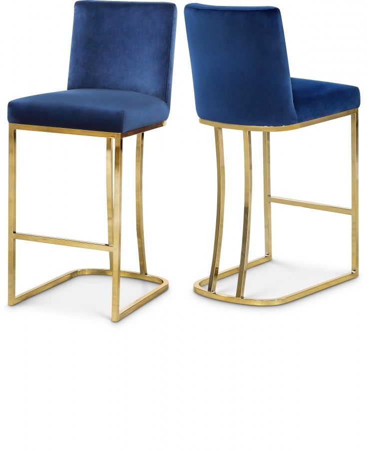 Heidi Velvet Counter Stool SKU: 777Pink-C