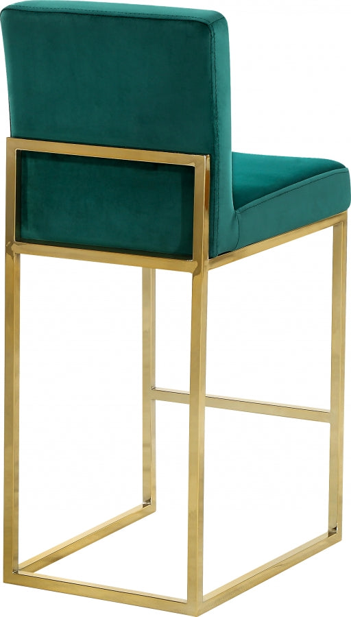 Giselle Velvet Counter Stool SKU: 781Green-C