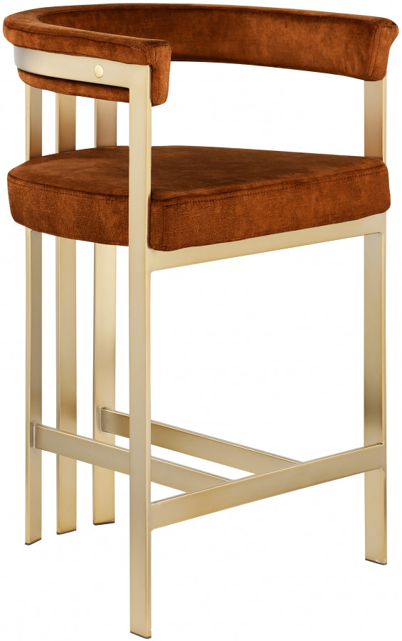 Marcello Counter Stool SKU: 596Cognac-C