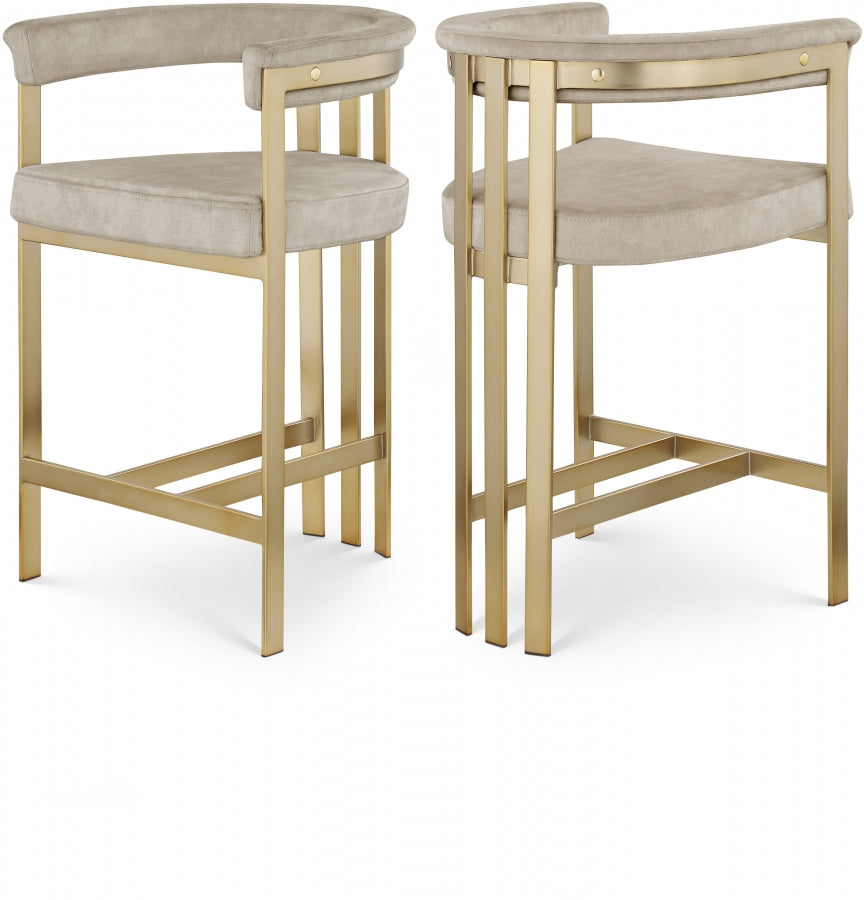 Marcello Counter Stool SKU: 596Cognac-C