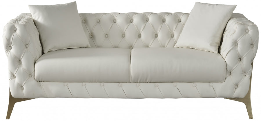 Aurora Faux Leather Loveseat SKU: 682-L