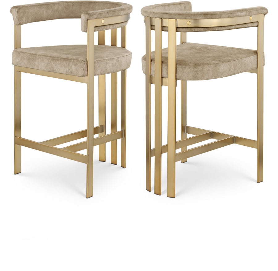 Marcello Counter Stool SKU: 596Cognac-C