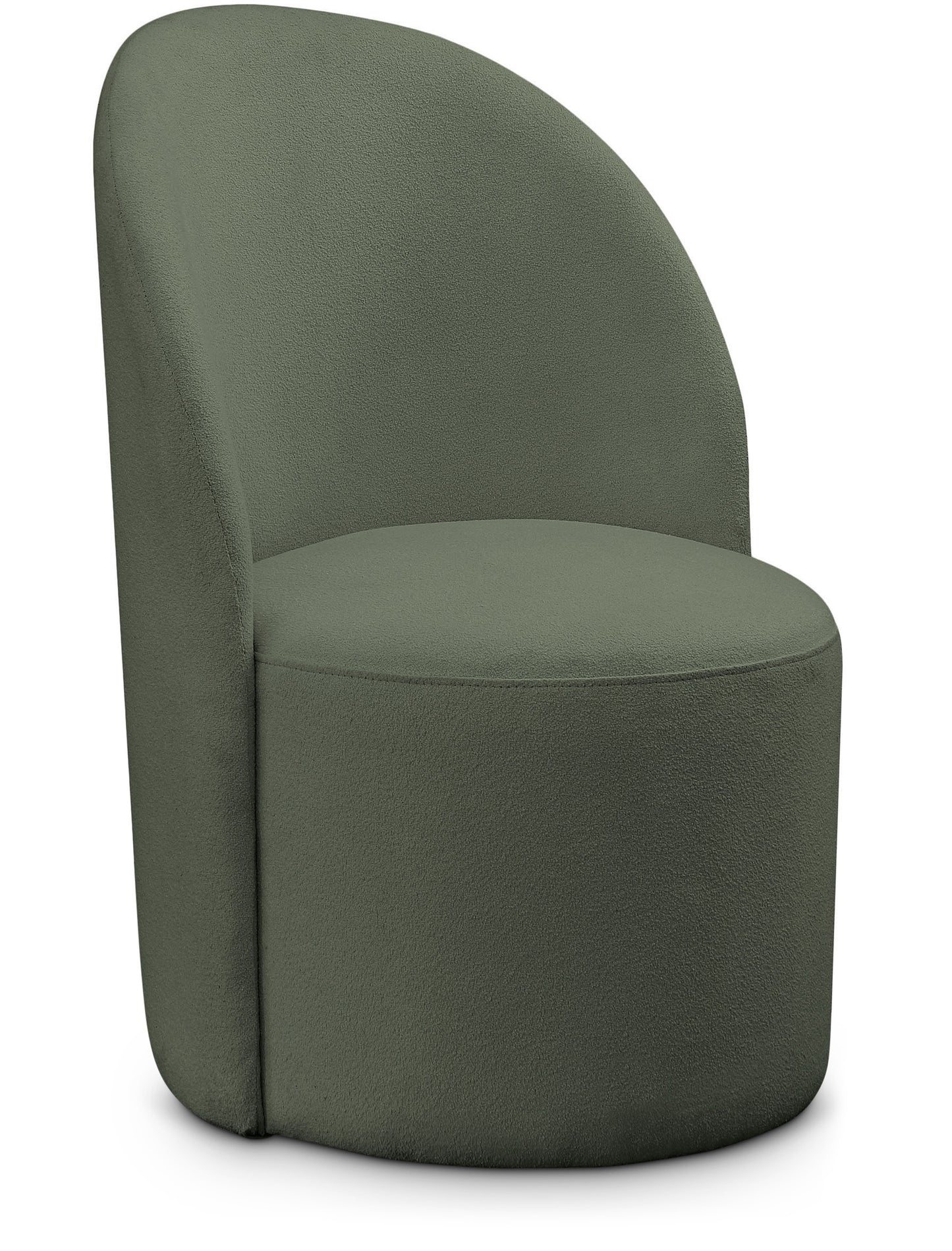 Hautely Boucle Fabric Accent | Dining Chair SKU: 528Cream