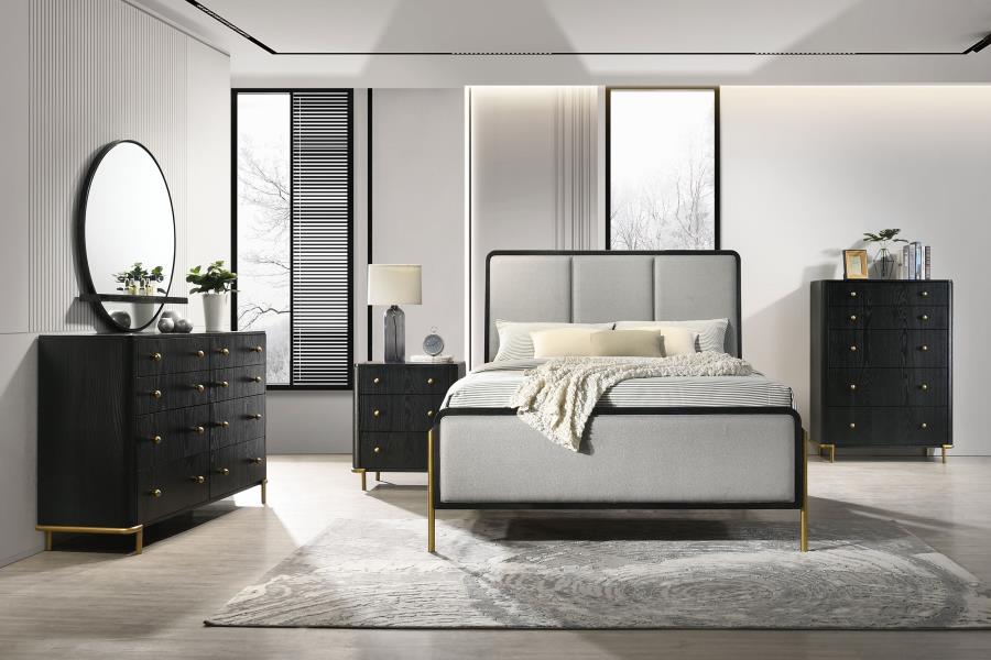 Arini 8-drawer Dresser Black 224333 - Venini Furniture