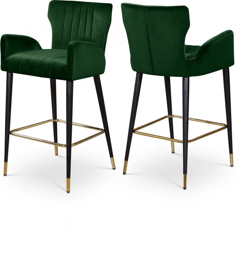 Luxe Velvet Counter Stool SKU: 792Pink-C