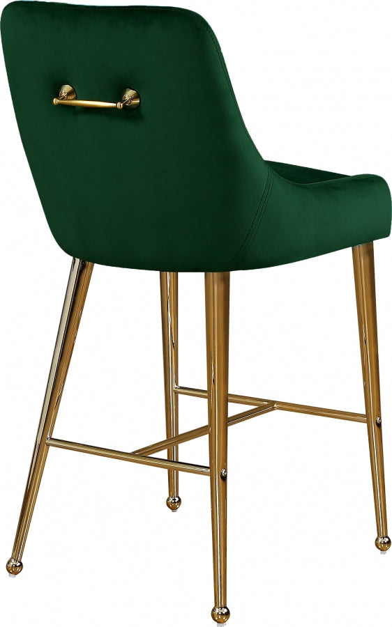 Owen Velvet Counter Stool SKU: 745Black
