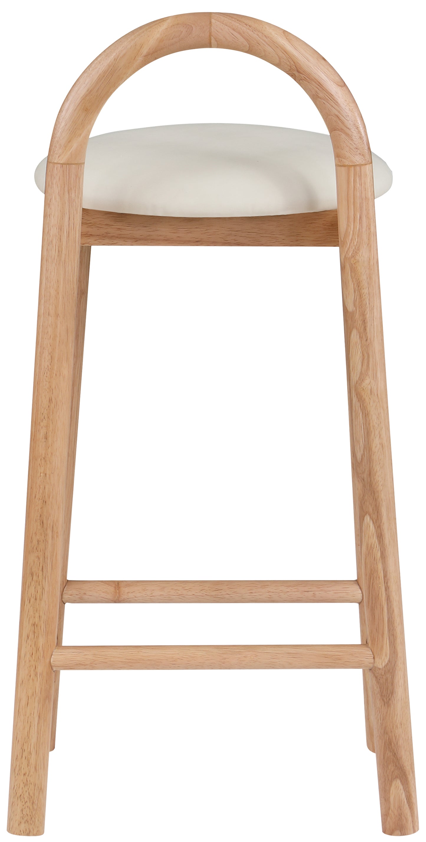 Calvin Faux Leather Counter Stool SKU: 475Cream-C