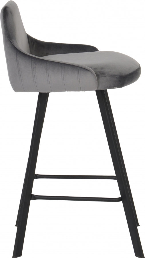 Viviene Velvet Counter Stool SKU: 761Navy