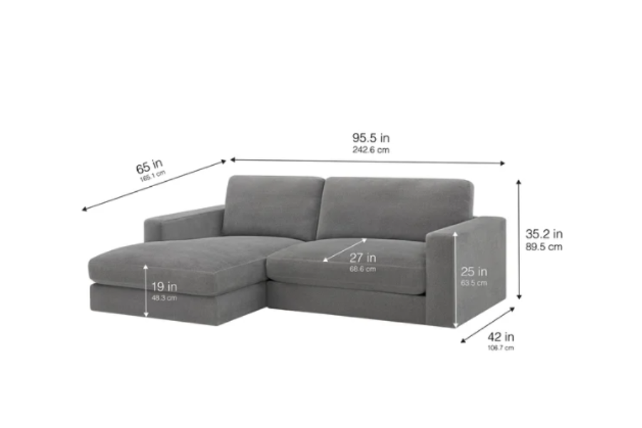 Henredon Essex Hill Sofa Chaise
