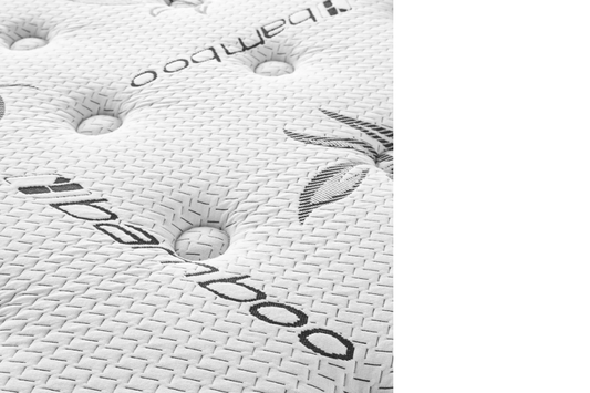 13" Rayon From Bamboo Euro Top Memory Foam Hybrid Mattress