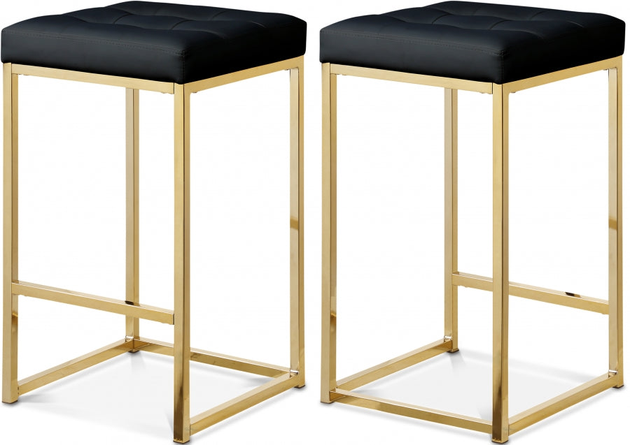 Nicola Faux Leather Counter Stool SKU: 907White-C