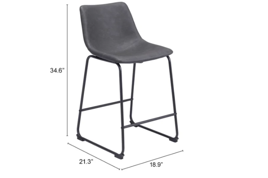 Taburete de bar Kai de 24", paquete de 2