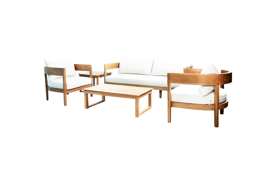 Bali 5 PC Seating Set SKU: PJO-3601-NAT-5PC