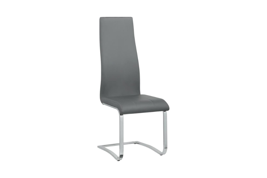 Montclair Upholstered Dining Side Chair Grey (Set of 4) 100515GRY