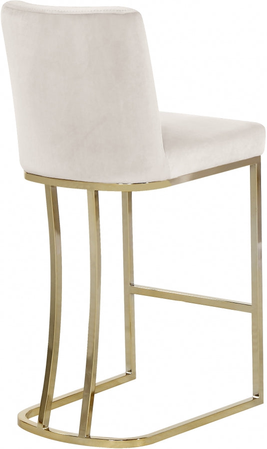 Heidi Velvet Counter Stool SKU: 777Pink-C