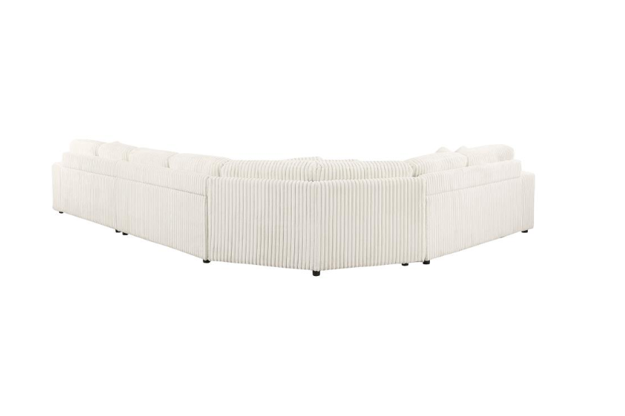 Emberson 4-piece Upholstered Modular Sectional Sofa Ivory 508851-SEC