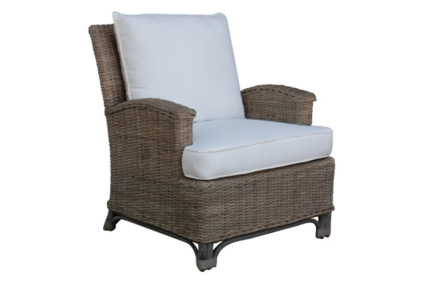 Exuma Lounge Chair w/beige cushion