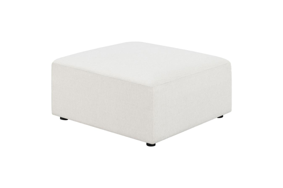 Sofá modular seccional tapizado Freddie de 7 piezas color perla