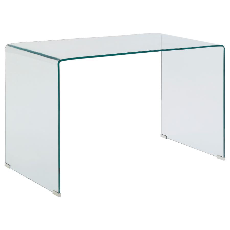 Escritorio de cristal transparente Ripley 801581