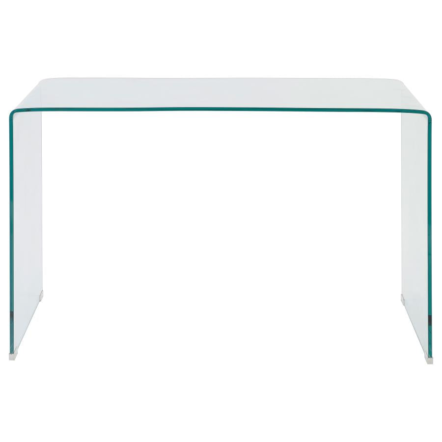 Escritorio de cristal transparente Ripley 801581