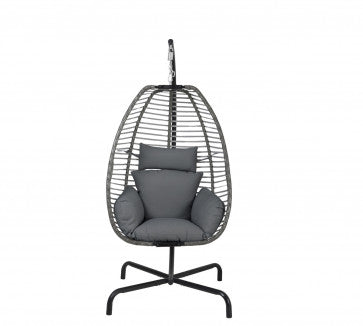 Spectrum Hanging Chair w/Stand SKU: 890-2400-GRY-HC