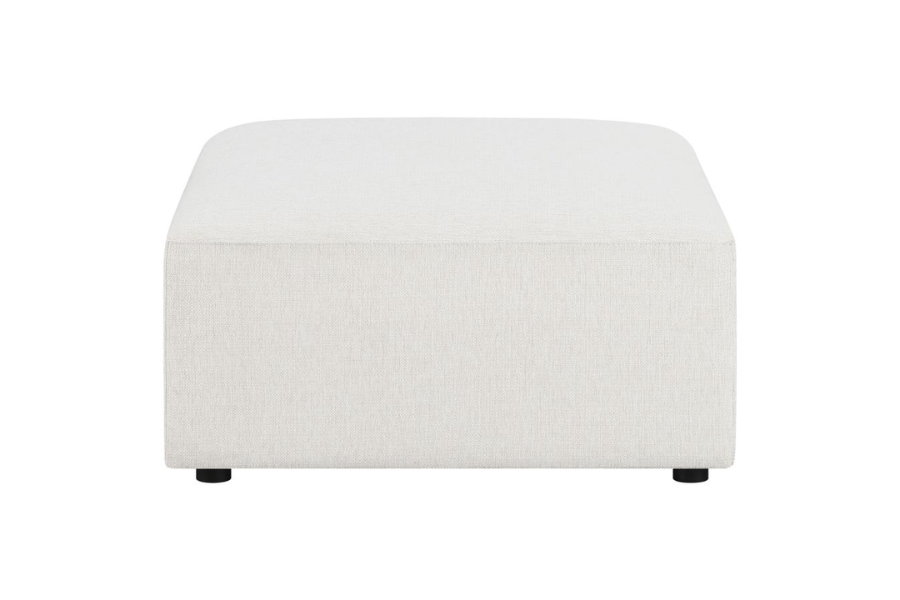 Sofá modular seccional tapizado Freddie de 7 piezas color perla