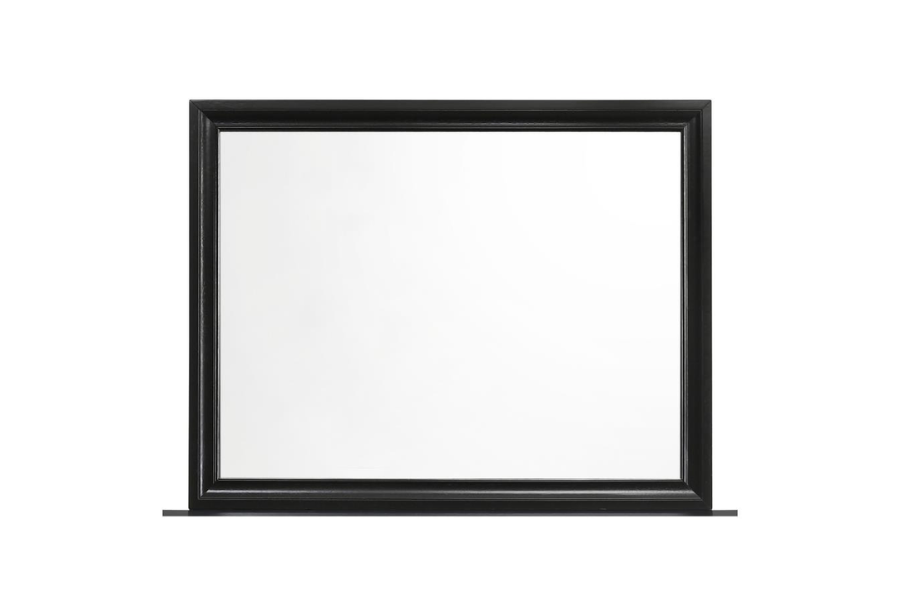 Juego de dormitorio de 4 piezas Miranda Twin en color negro 206361T-S4
