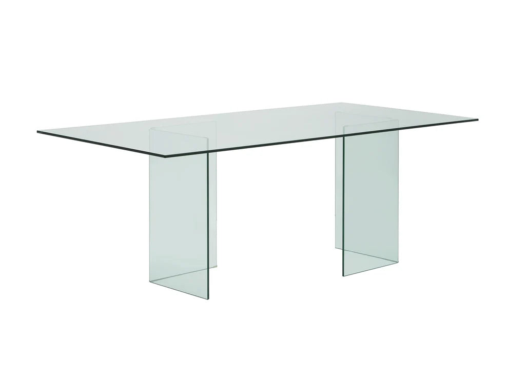 Mesa de comedor Miami transparente modelo CB-010-CLEAR