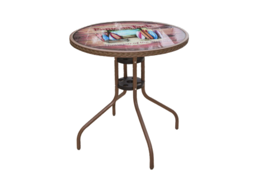 Panama Jack Café Chairman Of The Boards Bistro Table SKU: PJO-9001-ESP-BTC