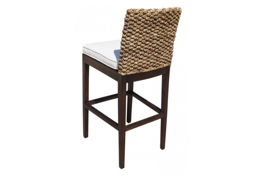 Sanibel Barstool w/beige cushion
