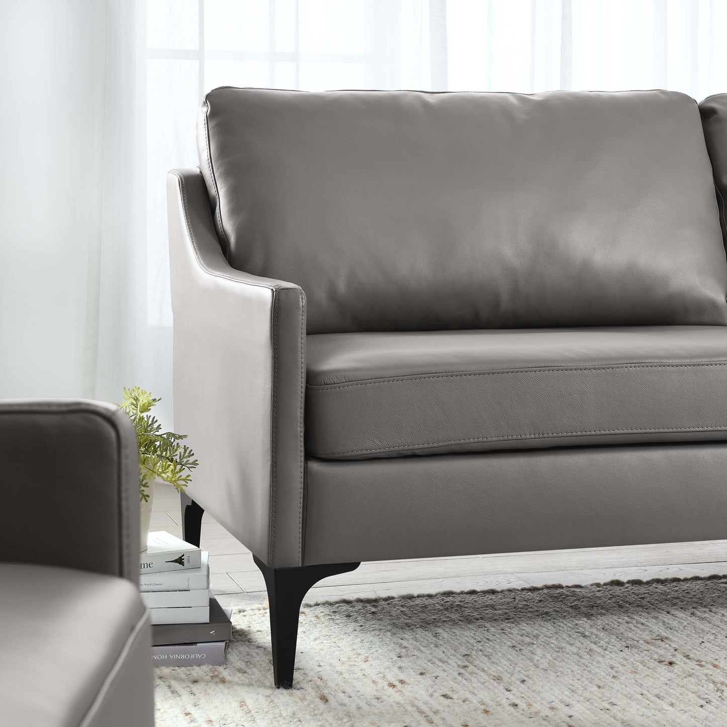 Corland Leather Sofa FREE SHIPPING.