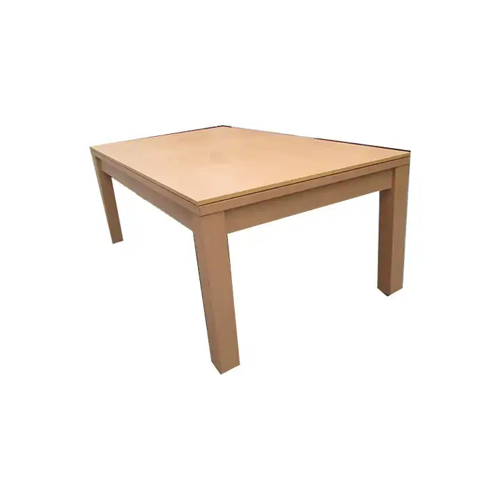 practical Classical 2in 1 Solid wood frame pool table dining table and chair combo for sale china