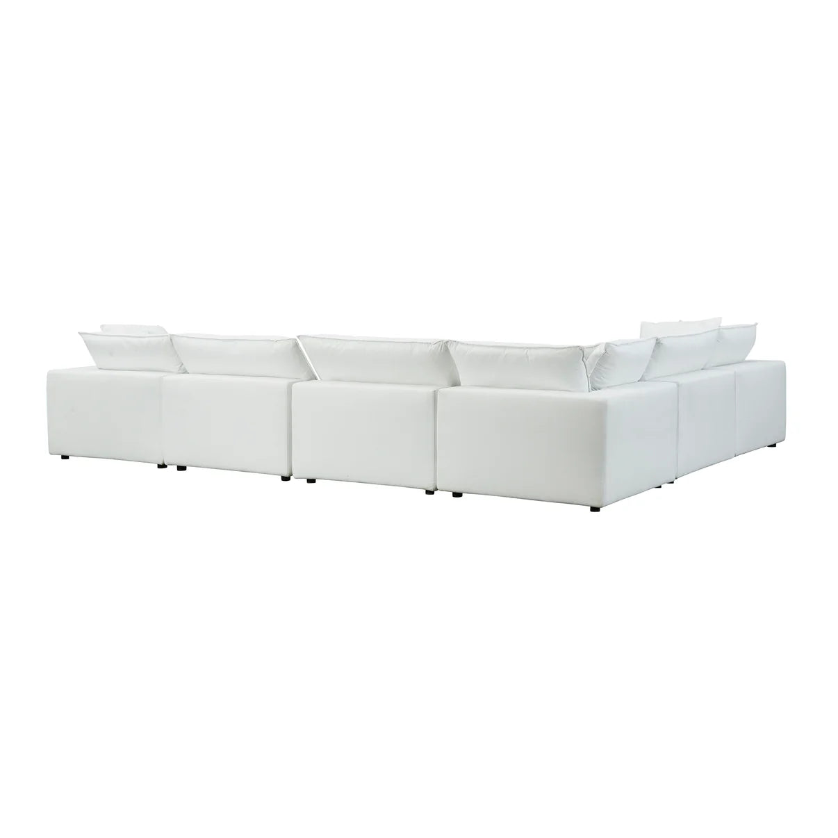 Cali 7-Piece Performance Fabric Modular Large Chaise Sectional