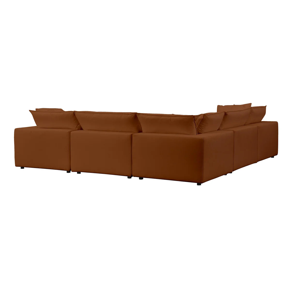 Cali 5-Piece Performance Fabric Modular L-Sectional