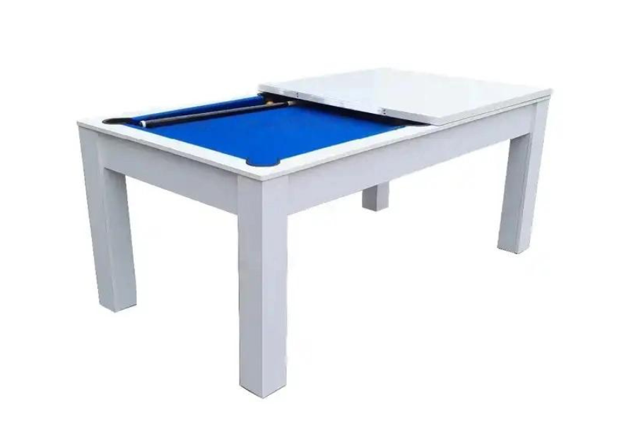 Popular design Home ues Modern style 2 in 1 Billiard table with dining top Pool Table