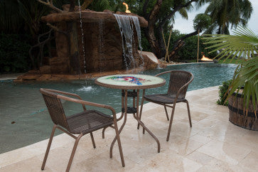 Panama Jack Café 3 Pc Parrot Bistro Set