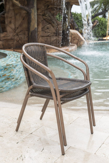 Panama Jack Café Stackable Armchair SKU: PJO-9001-ESP-AC