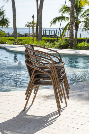 Panama Jack Café Stackable Armchair SKU: PJO-9001-ESP-AC
