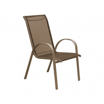 Panama Jack Café Stackable High Back Sling Armchair SKU: PJO-9001-ESP-HB