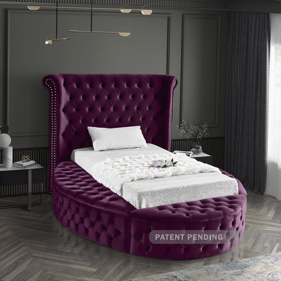 Luxus Velvet Bed SKU: Luxus