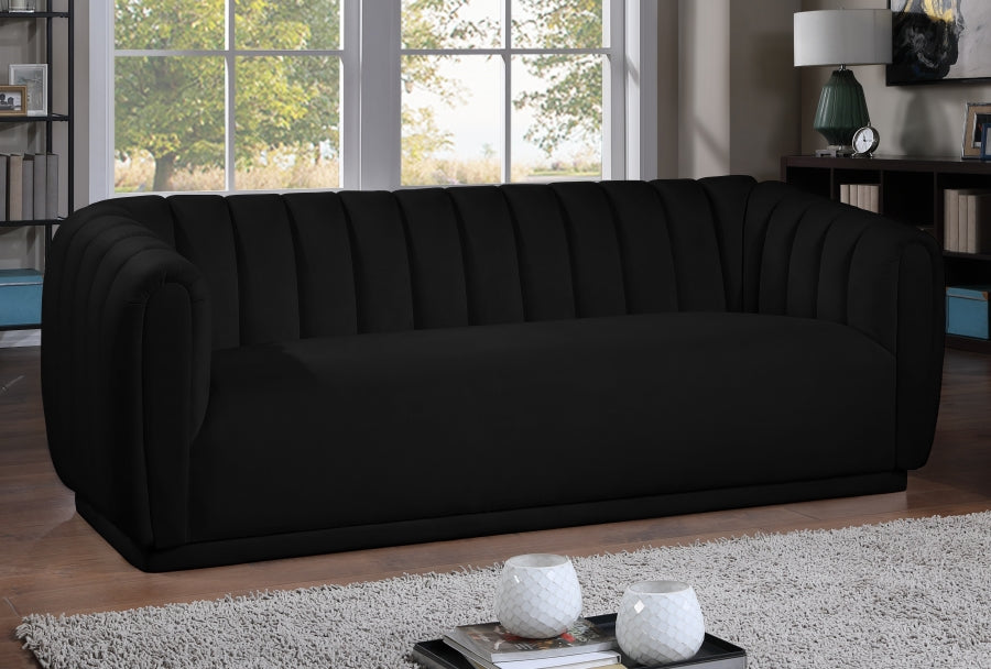 Dixie Velvet Sofa SKU: 674Cream-S