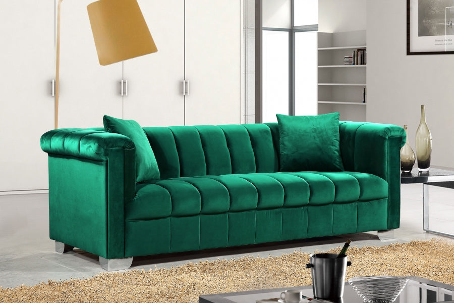 Kayla Velvet Sofa SKU: 615-S
