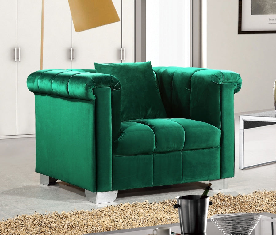Kayla Velvet Chair SKU: 615-C