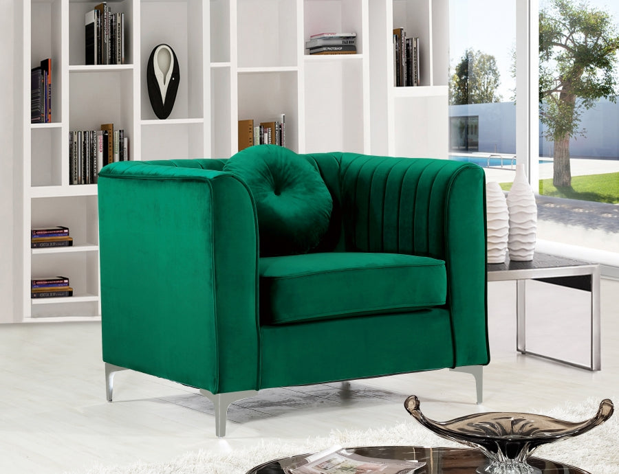 Isabelle Velvet Chair SKU: 612-C