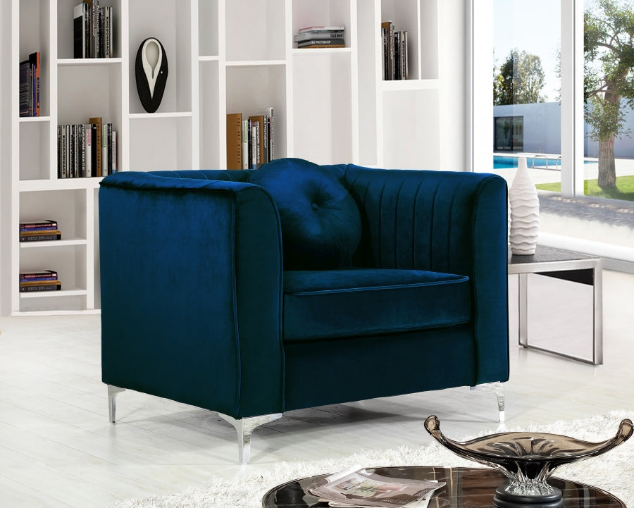Isabelle Velvet Chair SKU: 612-C