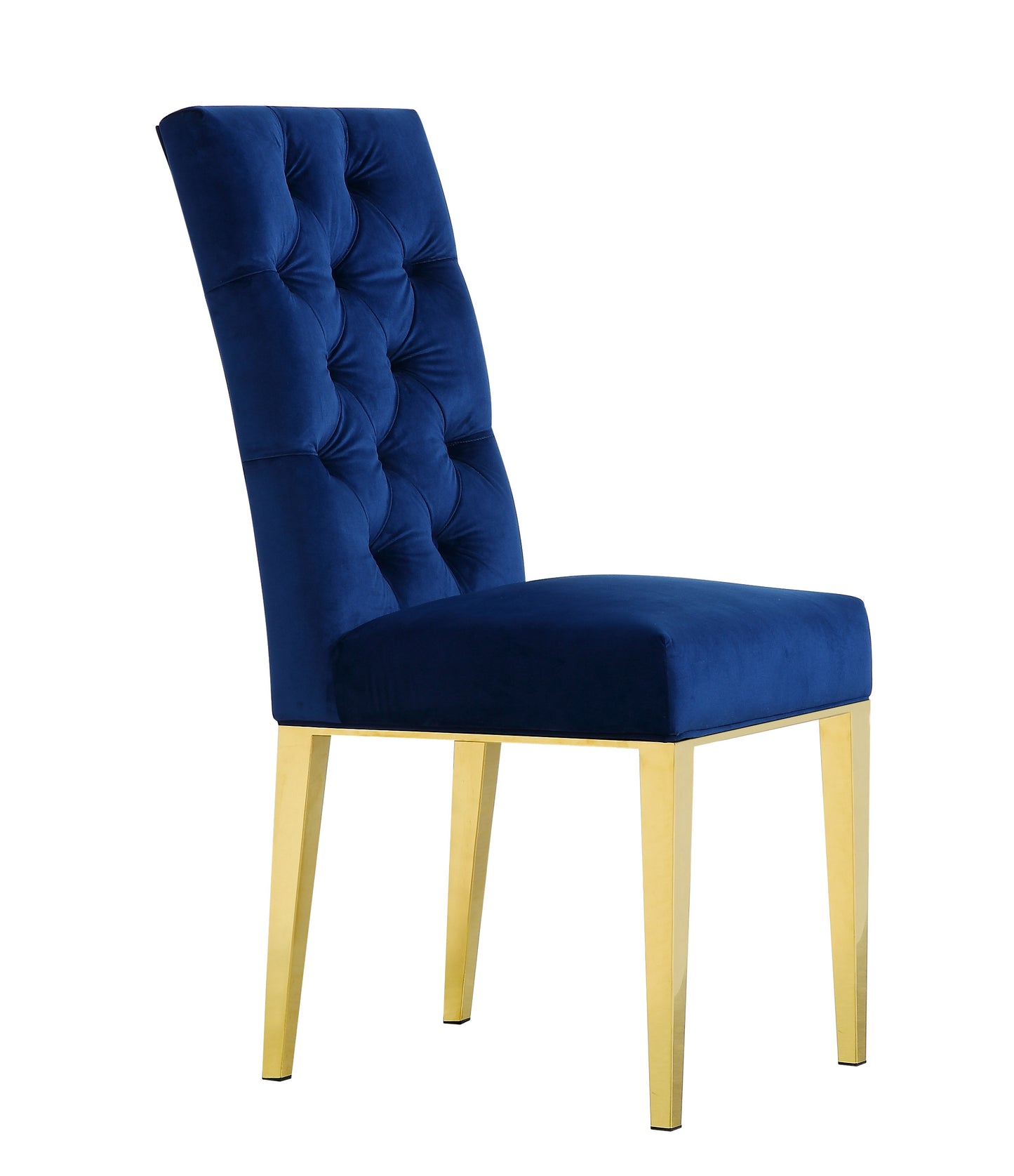 Capri Velvet Dining Chair SKU: 716Black-C
