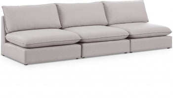 Mackenzie Linen Textured 120" Modular Sofa Model: 688-S120A