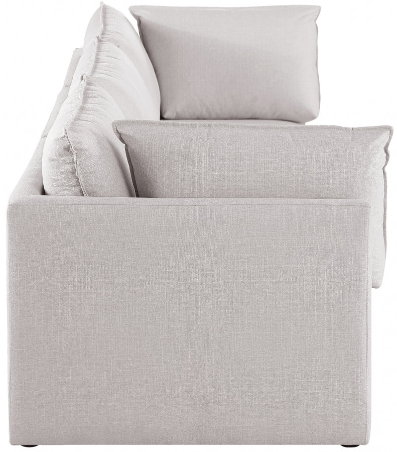 Mackenzie Linen Textured 120" Modular Sofa Model: 688-S120B