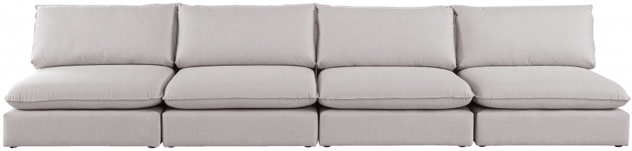 Mackenzie Linen Textured 160" Modular Sofa Model: 688-S160A